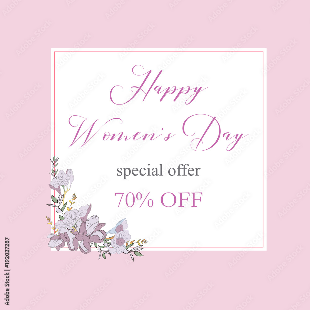 Womans Day collection sale banners.Sale Discount 8 March Happy Women s Day poster. Eighth March gift card. Spring Holiday Sale. Futuristic, promotion design. Advertising, Marketing, greeting cards Womans Day collection sale banners.Sale Discount 8 March Happy Women s Day poster. Eighth March gift card. Spring Holiday Sale. Futuristic, promotion design. Advertising, Marketing, greeting cards