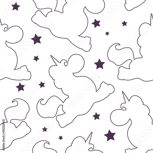 shape of unicorn pattern