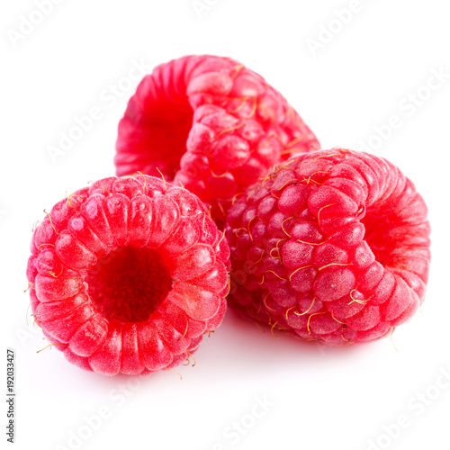 Raspberries isolated isolated