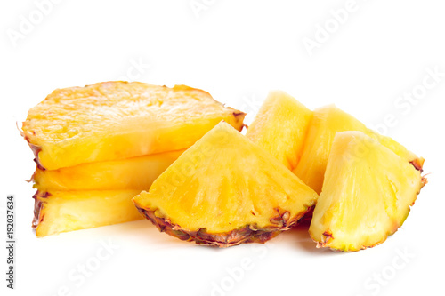 pineapple isolated on white