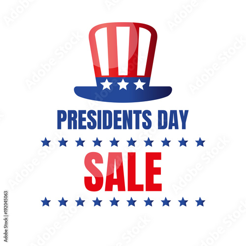 Presidents Day sale banner