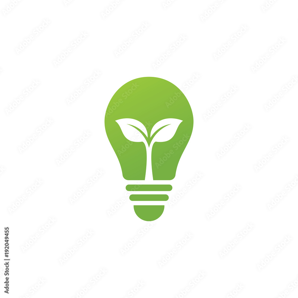 Green energy logo design Green energy logo design
