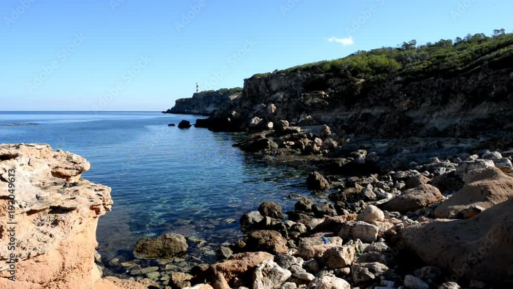 Costa azul in portinatx in Ibiza, Baleares
Costa azul in portinatx in Ibiza, Baleares