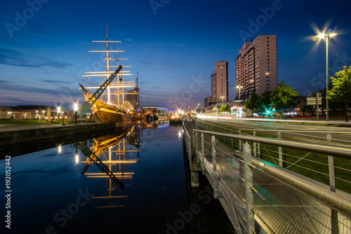 Bremerhaven at night