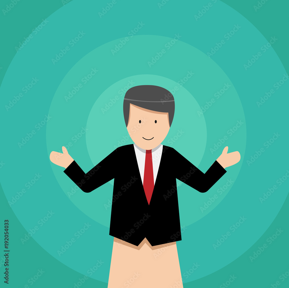Businessman puppet dolls, vector design Businessman puppet dolls, vector design