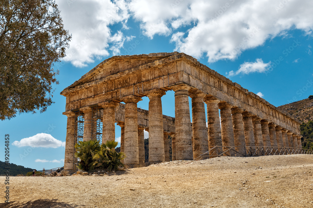 The temple of Hera at Selinunte - Sicily - Italy