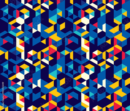 Abstract seamless pattern o...