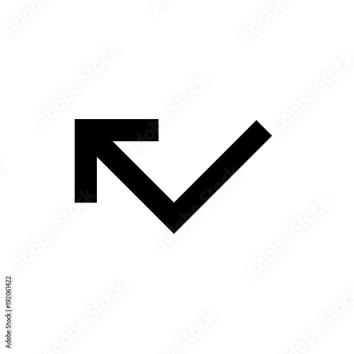 Missed call vector icon