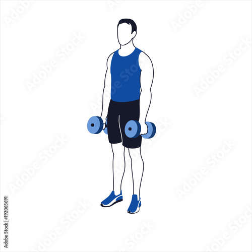 Fitness exercises for shoulder