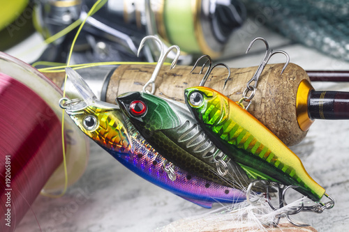 spinnind fishing set