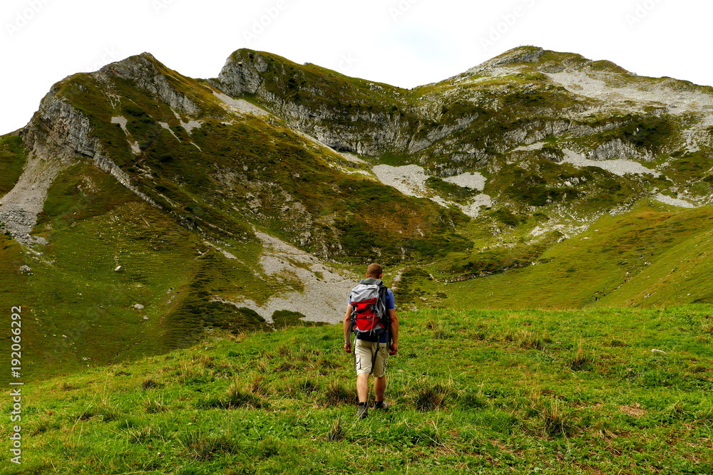 Hiking on the Schrattenfluh