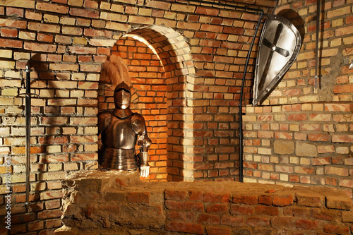 Old basement in Rzeszow. Poland