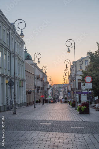 Kielce Sienkiewicz street photo