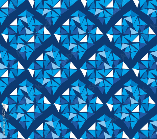 Winter sport abstract seamless pattern.