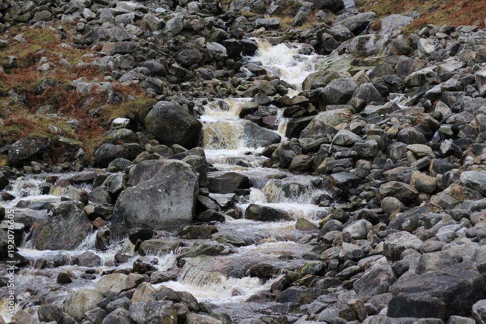 Stream through Rocks Stream through Rocks