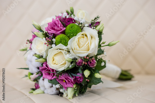 The bride's bouquet