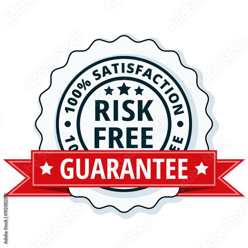 Risk Free 100% Satisfaction Guarantee illustration