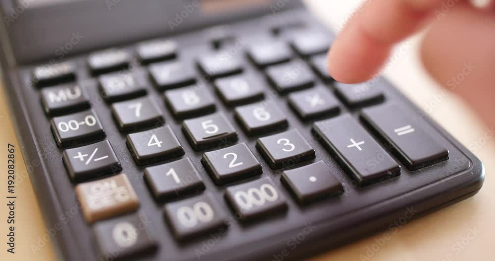 Working on calculator Working on calculator