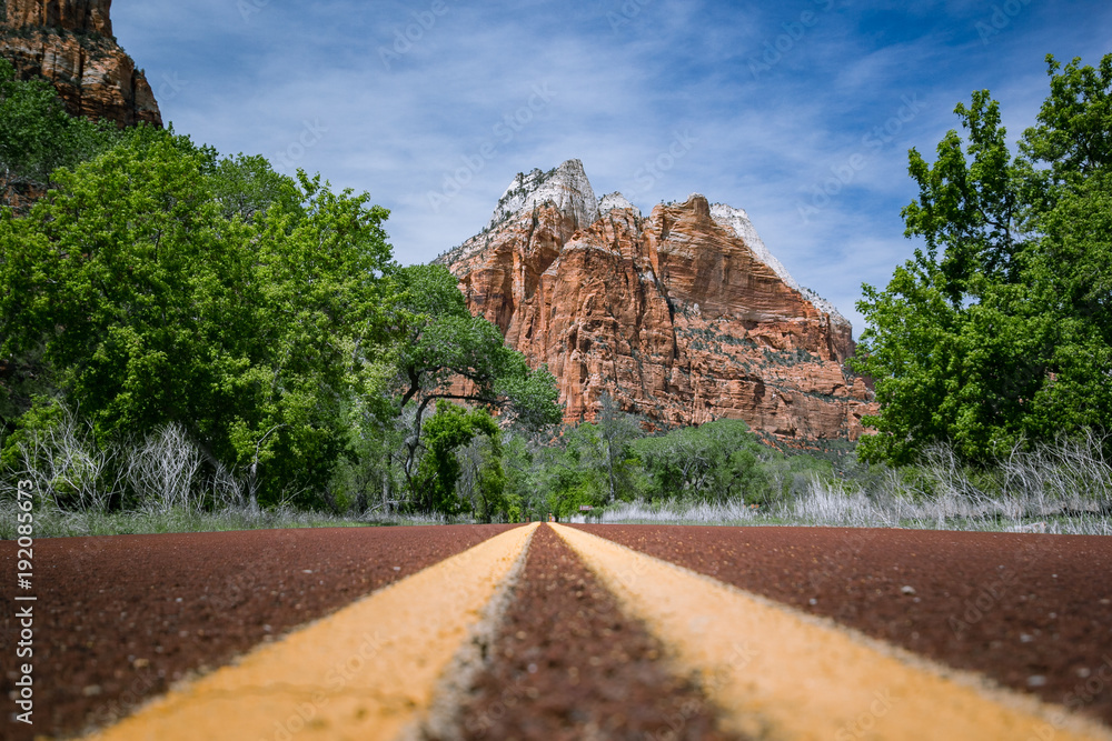 On The Road In Zion
