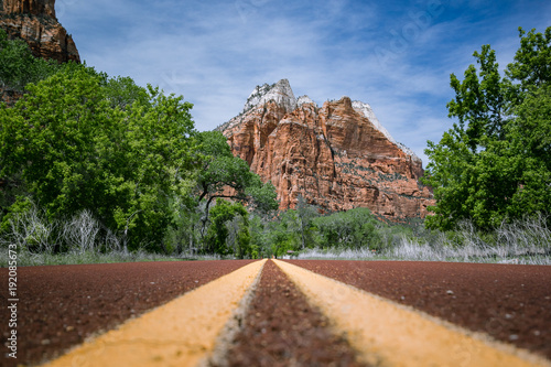 On The Road In Zion