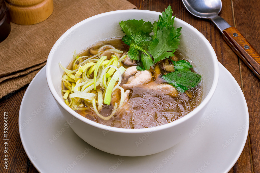 Vietnamese soup Pho GA Vietnamese soup Pho GA
