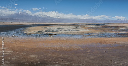 Salar de Atacama, the largest salt flat in Chile (Desert of the Atacama, Chile) – South America