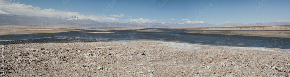 Salar de Atacama, the largest salt flat in Chile (Desert of the Atacama, Chile) – South America