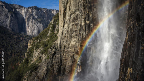 Bridalveil & Ribbon Falls Rainbow