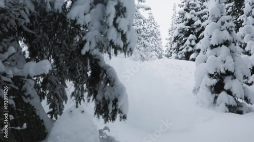 Wallpaper Mural Skier tumbles in snow Torontodigital.ca