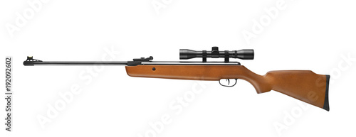 Fotografie, Obraz Air rifle wiht sniper scope