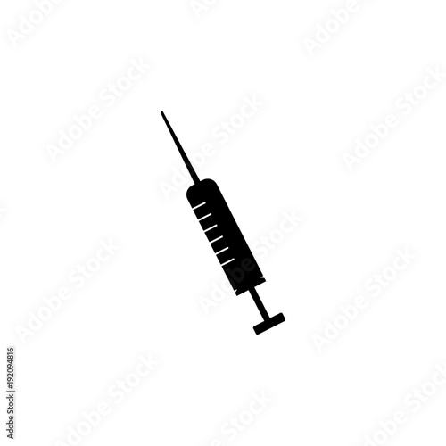 syringe icon. Element of pet for mobile concept and web apps. Icon for website design and development, app development. Premium icon