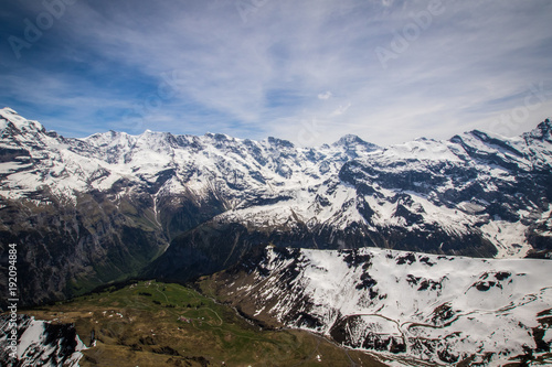 Jungfrau Mountain Tops