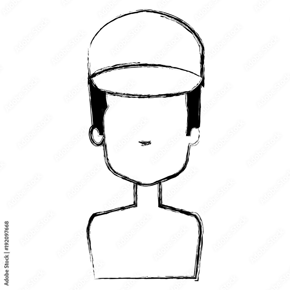 delivery worker shirtless avatar character vector illustration design delivery worker shirtless avatar character vector illustration design