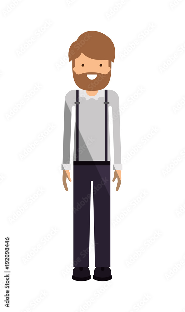 elegant businessman avatar character vector illustration design elegant businessman avatar character vector illustration design