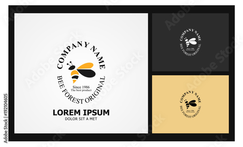 bee forest original product logo