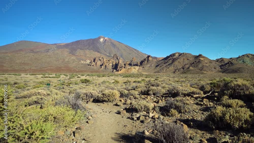 mountains panorama of Teide vulcano area mountains panorama of Teide vulcano area