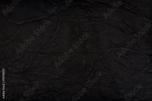 Black leather texture.