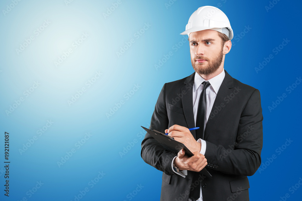 Portrait Of Architect Man Portrait Of Architect Man