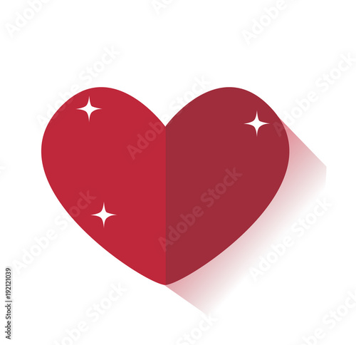 Postcard St. Valentine's Day. two hearts, love