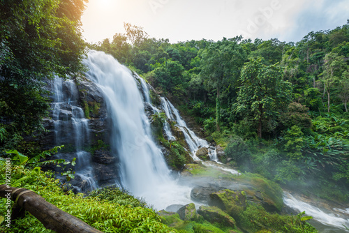 Wachiratarn water fall in Doi Inthanon national park  Chiang Mai  Thailand