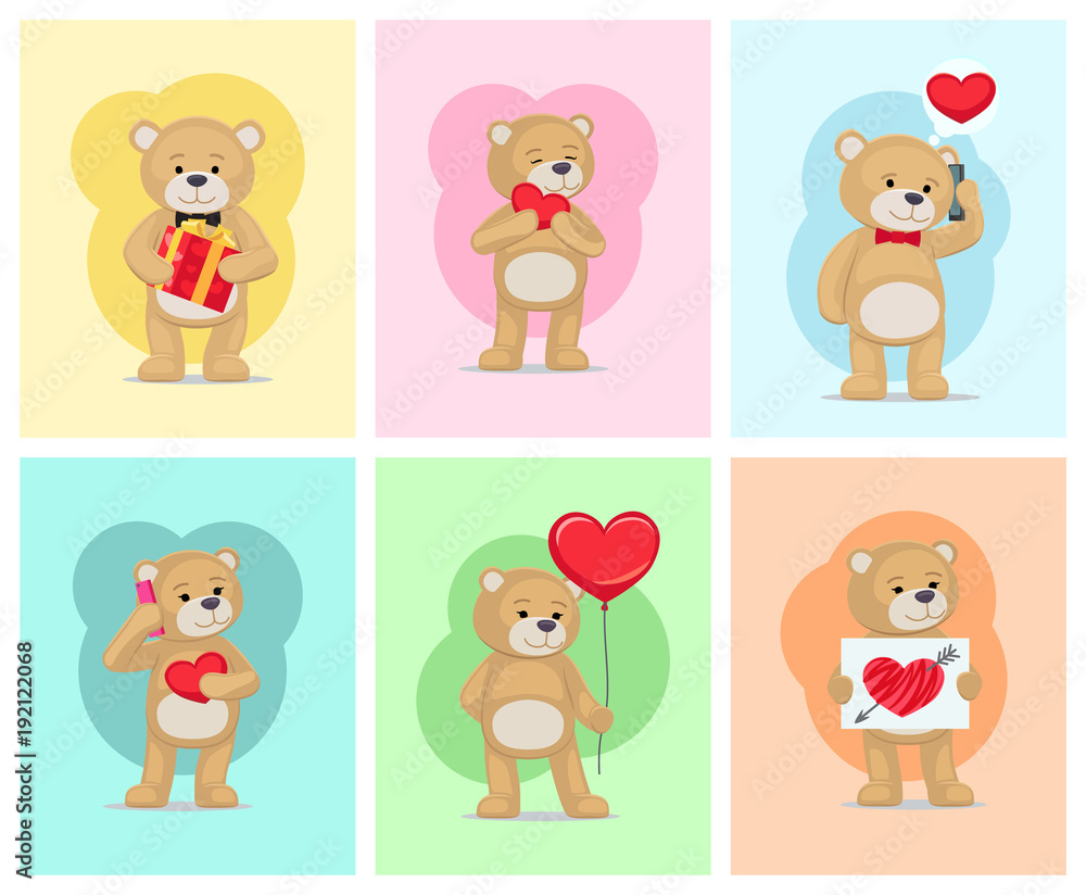 I Love You and Me Teddy Bears Vector I Love You and Me Teddy Bears Vector