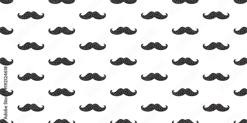 mustache vector isolated seamless pattern wallpaper background doodle mustache vector isolated seamless pattern wallpaper background doodle