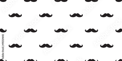mustache seamless pattern vector isolated wallpaper background doodle graphic