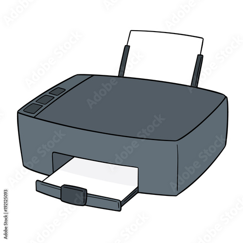 vector of printer