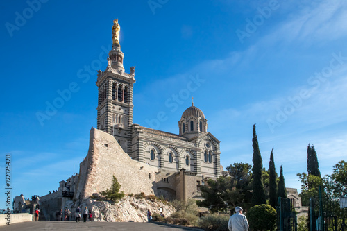 Canvas Print Basilique Notre Dame de la Garde , Marseille