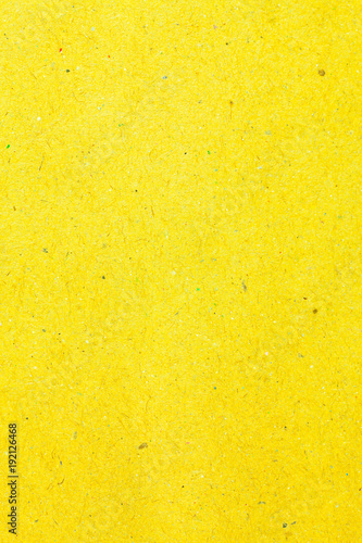 Recycle yellow paper background.