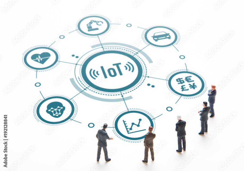 IoT(Internet of Things) and business concept. IoT(Internet of Things) and business concept.