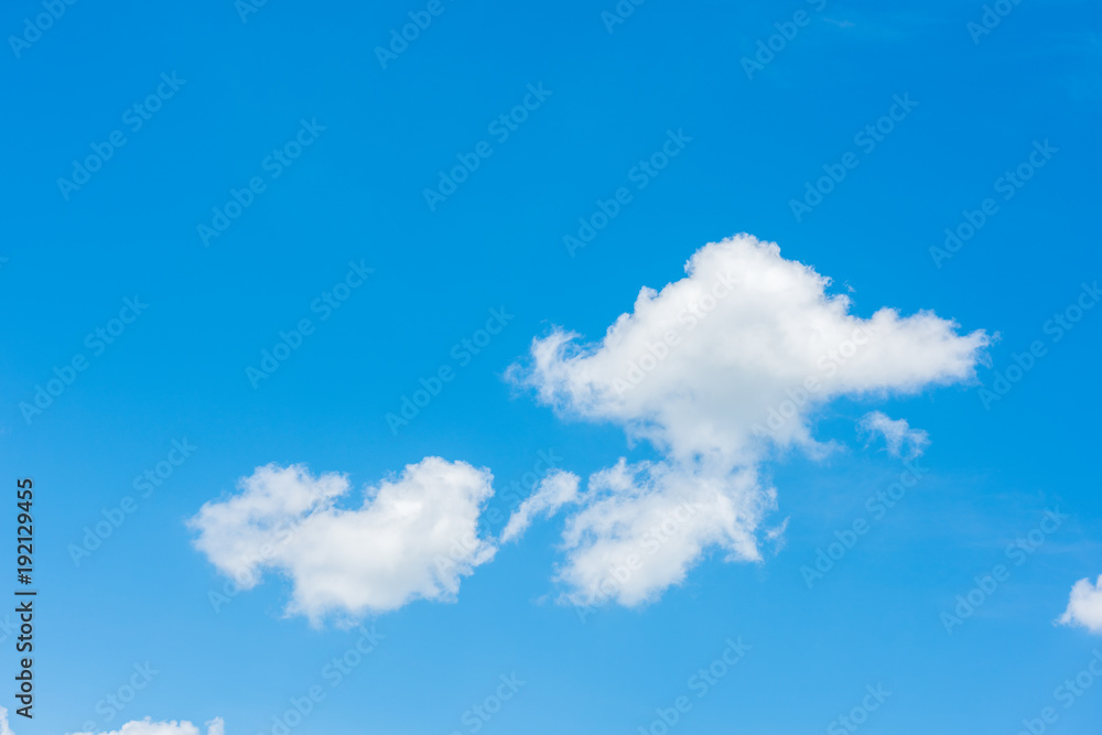 Beautiful cirrus clouds against the blue sky Beautiful cirrus clouds against the blue sky