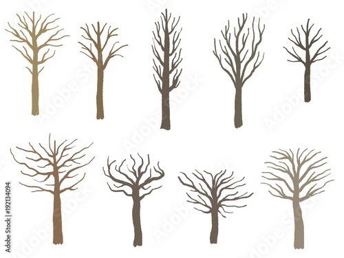 Barren tree set