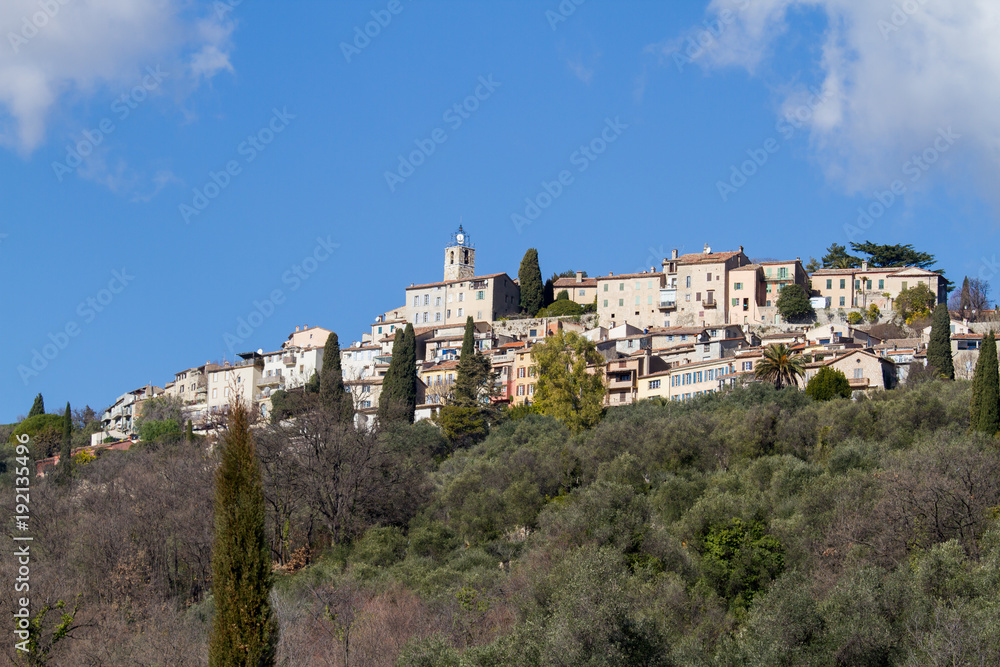 Das Dorf Opio an der Cote d'Azur